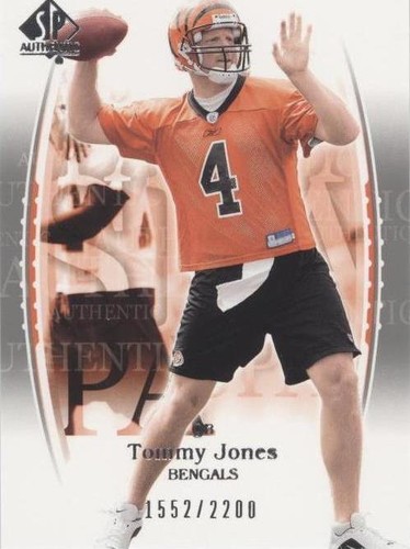 2003 SP Authentic Tommy Jones #110