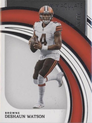 2022 Panini Immaculate Collection Deshaun Watson #22
