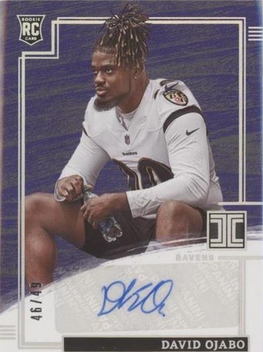 2022 Panini Impeccable David Ojabo #161