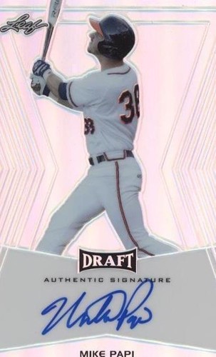 2014 Leaf Metal Draft - Mike Papi #BA-MP2