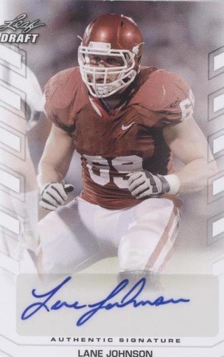 2013 Leaf Draft Lane Johnson #BA-LJ2