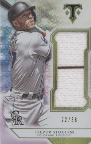 2018 Topps Triple Threads - Trevor Story #SJR-TS2