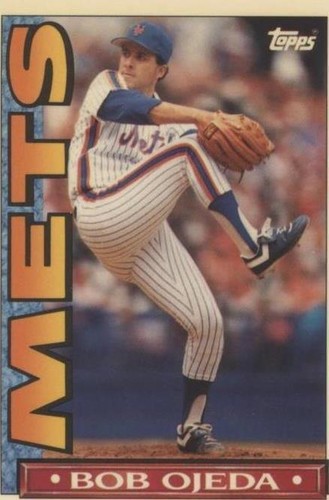 1990 Topps TV Team Sets - Bob Ojeda #16
