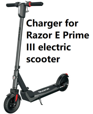 ac power supply battery Charger For Razor E prime III electric scooter XHKT42