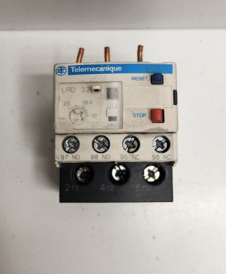 GUARANTEED! TELEMECANIQUE 23-32A 690V OVERLOAD RELAY LRD32
