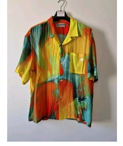 NWT! ZARA x RHUIGI Multicolor Embroidered Logo Tie Dye Camp