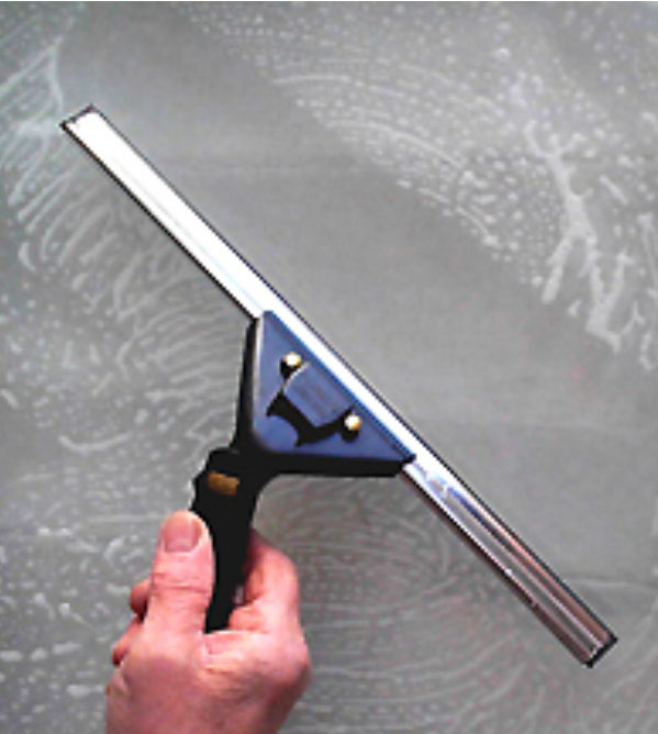 Commercial Squeegee Glass Window Swivel Handle Cleaning Tool 35cm to