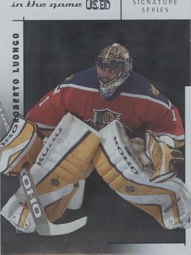 2003-04 In the Game-Used Signature Series - Roberto Luongo #34