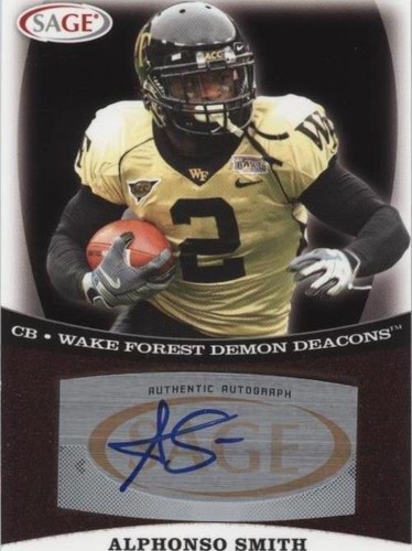 2009 SAGE Alphonso Smith #A48