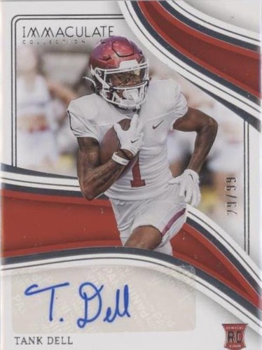 2023 Panini Immaculate Collection Collegiate Tank Dell #RA-TD