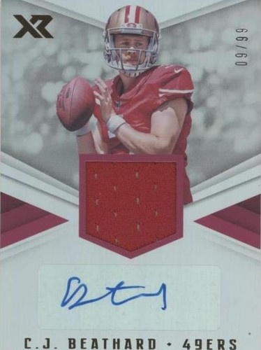 2017 Panini XR C.J. Beathard #RSA-CB