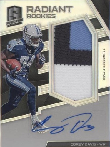 2017 Panini Spectra Corey Davis #RR-CD