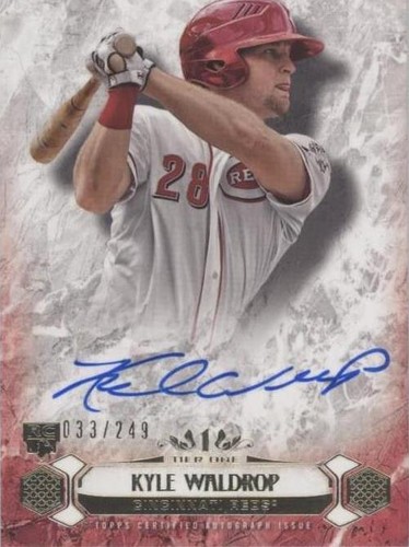 2016 Topps Tier One - Kyle Waldrop #BOA-KWL