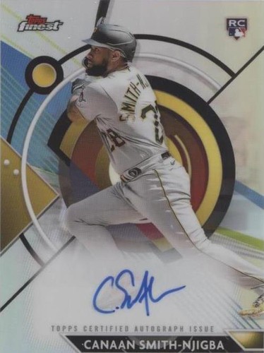 2023 Topps Finest - Canaan Smith-Njigba #FA-CSM