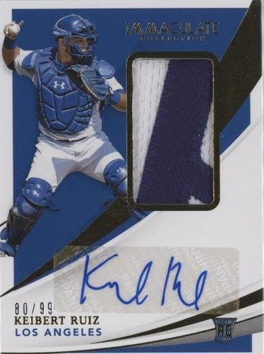 2021 Panini Immaculate Collection - Keibert Ruiz #122
