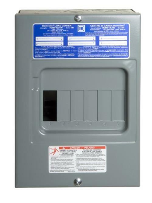 Square D by Schneider Electric HOM612L100SCP Homeline 100 ...