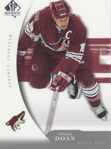 2005-06 SP Authentic - Shane Doan #77