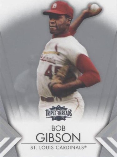 2012 Topps Triple Threads - Bob Gibson #86