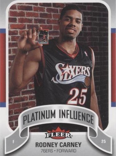 2006-07 Fleer - Rodney Carney #PI-RC