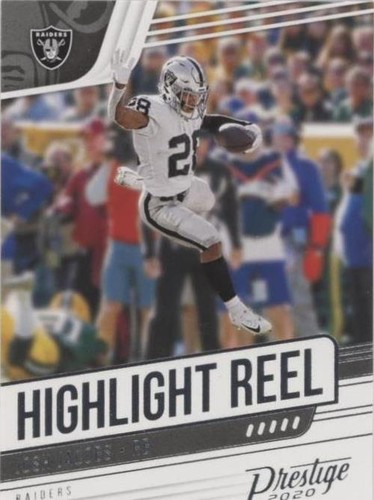 2020 Panini Prestige Josh Jacobs #HR-JJA