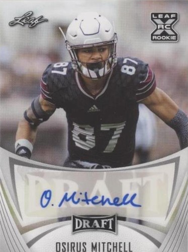 2021 Leaf Draft Osirus Mitchell #BA-OM1