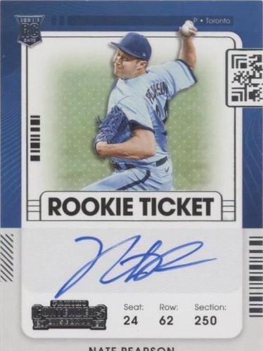 2021 Panini Contenders - Nate Pearson #153