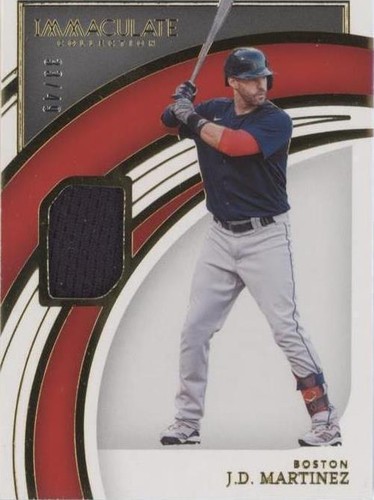2022 Panini Immaculate Collection - J.D. Martinez #28