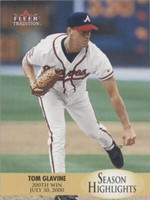 2000 Fleer Tradition Update - Tom Glavine #U6