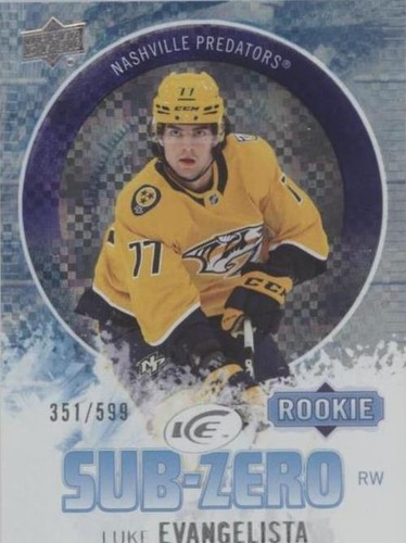 2023-24 Upper Deck Ice - Luke Evangelista #SZ-69