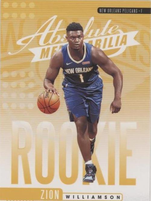 Memorabilia absoluta Panini 2019-20 - Zion Williamson #1