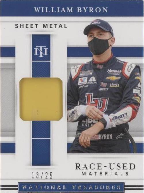 2020 Panini National Treasures - William Byron #RU-WB