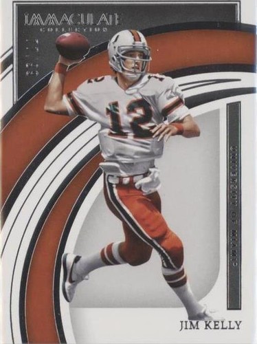 2022 Panini Immaculate Collection Collegiate Jim Kelly #19
