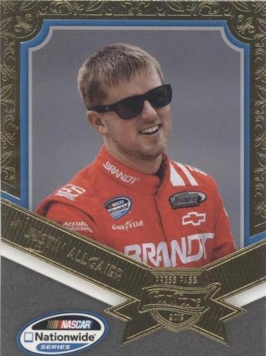 2012 Press Pass Fanfare - Justin Allgaier #44