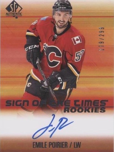 2015-16 SP Authentic - Emile Poirier #SOTR-EP