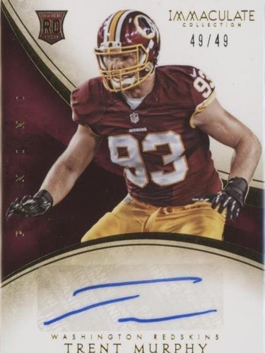 2014 Panini Immaculate Collection Trent Murphy #166