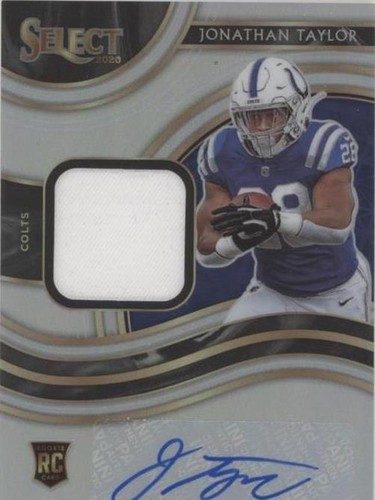 2020 Panini Select Jonathan Taylor #RSM-JTA
