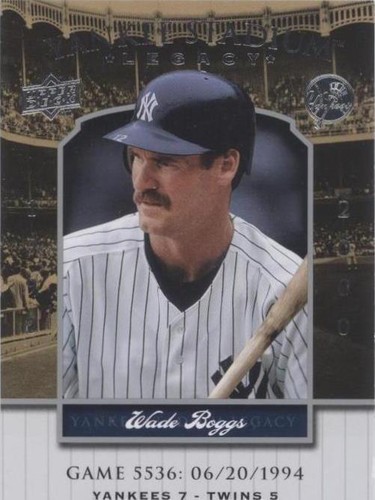 2008 Upper Deck - Wade Boggs #YSL5536