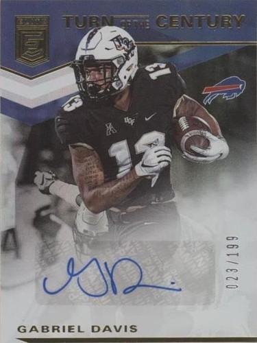 2020 Panini Donruss Elite Gabriel Davis #TC-GD