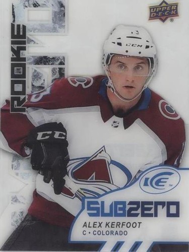 2017-18 Upper Deck Ice - Alex Kerfoot #SZ-75