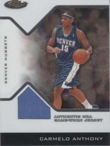 2004-05 Topps Finest - Carmelo Anthony #109