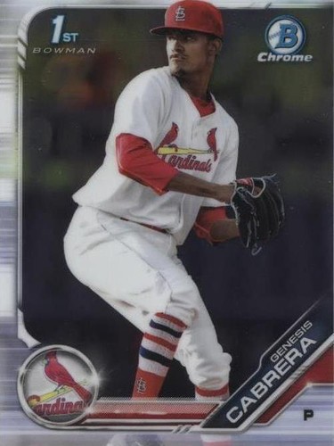 2019 Bowman - Genesis Cabrera #BCP-142