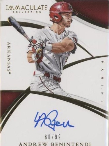 2015 Panini Immaculate Collection Collegiate - Andrew Benintendi #ANB