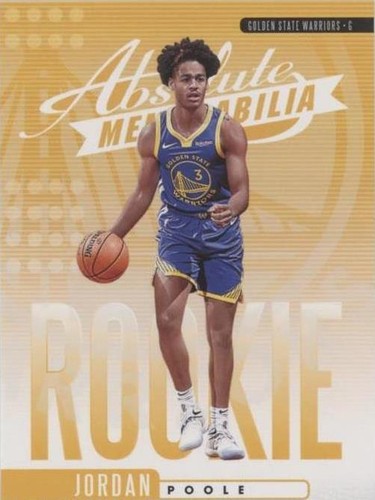 2019 Panini Donruss Optic Jordan Poole RC Signature Series