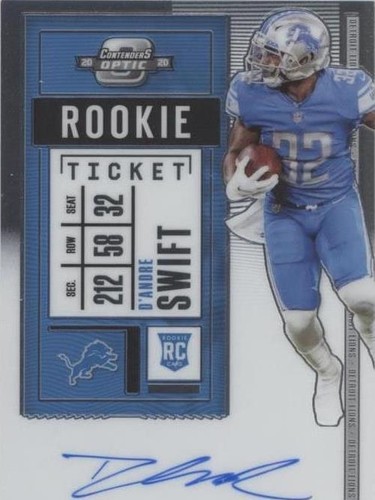 2020 Panini Contenders Optic D'Andre Swift #115