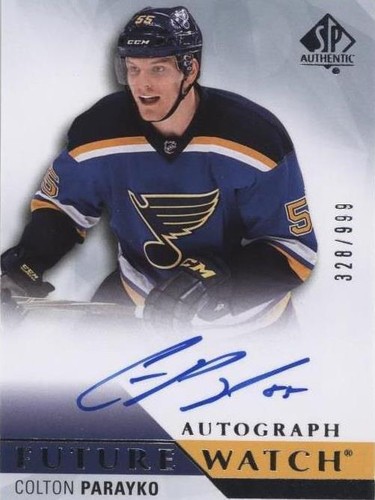 2015-16 SP Authentic - Colton Parayko #268