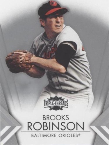 2012 Topps Triple Threads - Brooks Robinson #77