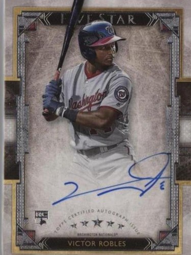 2018 Topps Five Star - Victor Robles #FSA-VR
