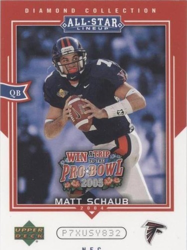 2004 Upper Deck Diamond Collection All-Star Lineup Matt Schaub #AS29