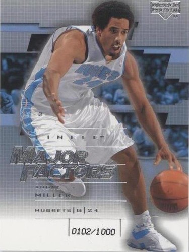 2003-04 Upper Deck Finite - Andre Miller #252