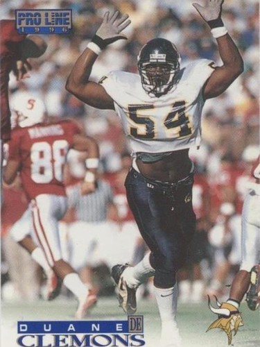 1996 Pro Line Duane Clemons #321